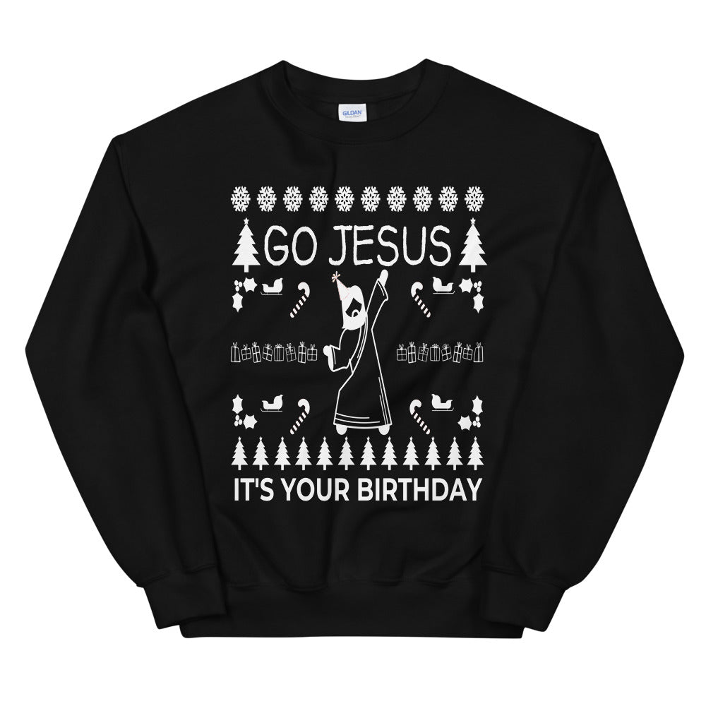 Jesus it's sales your birthday sweater