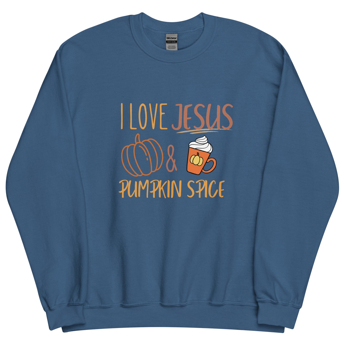 Jesus and Pumpkin Spice - Unisex Sweatshirt