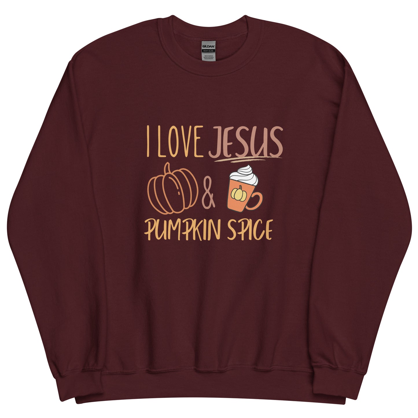 Jesus and Pumpkin Spice - Unisex Sweatshirt
