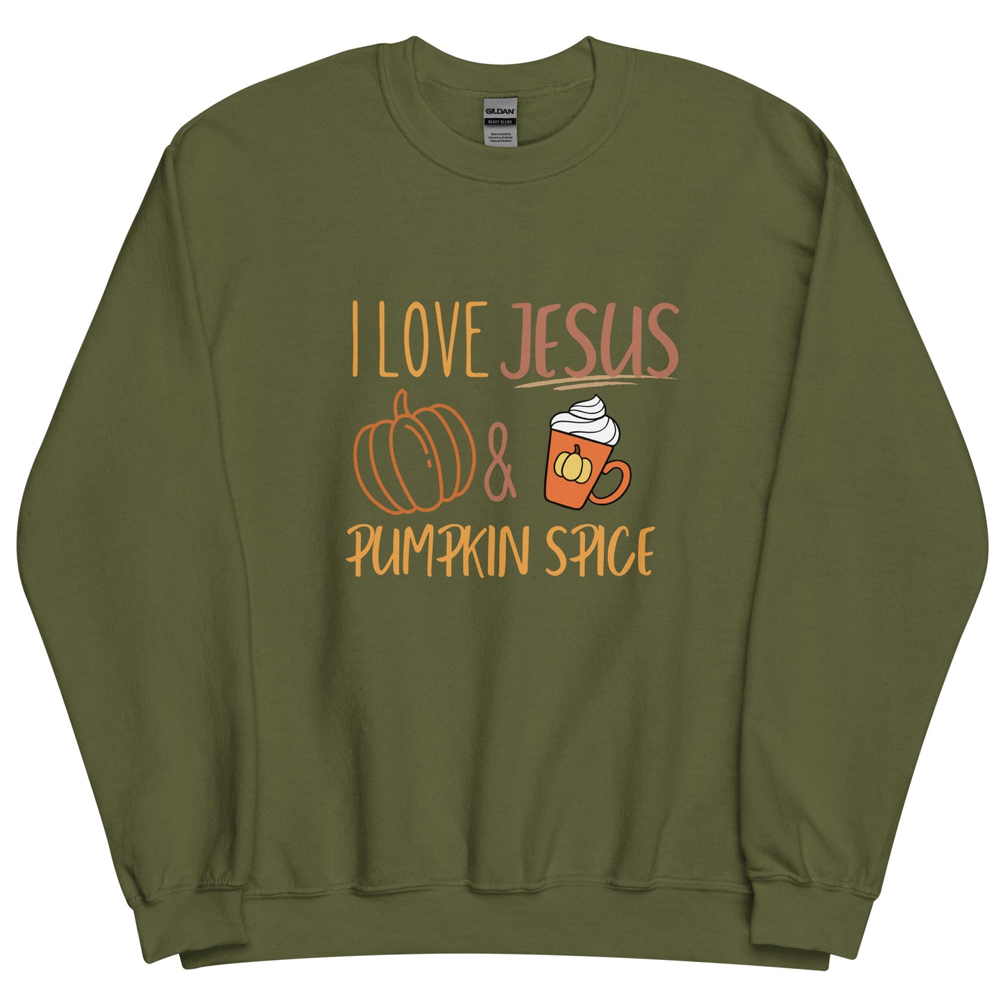 Jesus and Pumpkin Spice - Unisex Sweatshirt