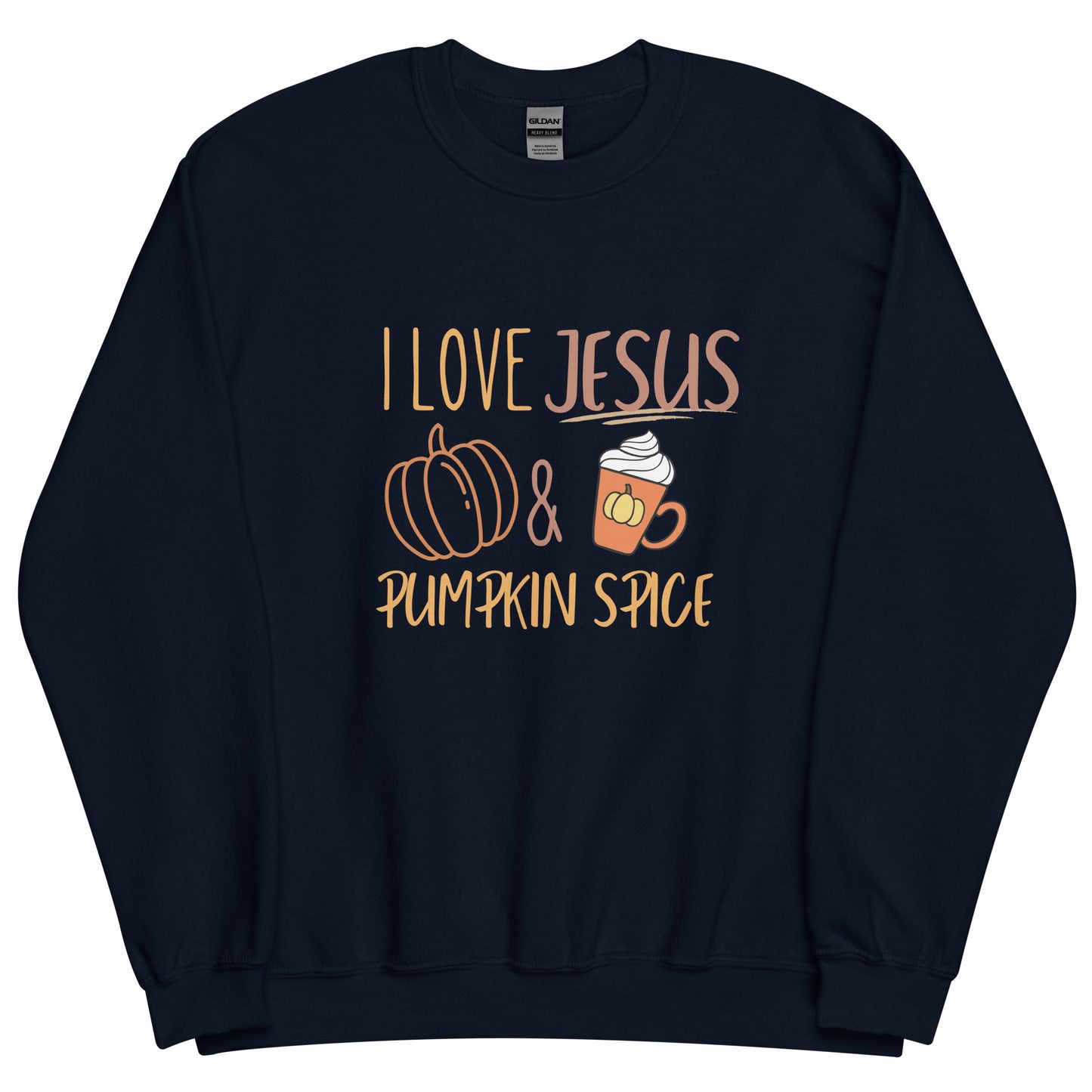 Jesus and Pumpkin Spice - Unisex Sweatshirt