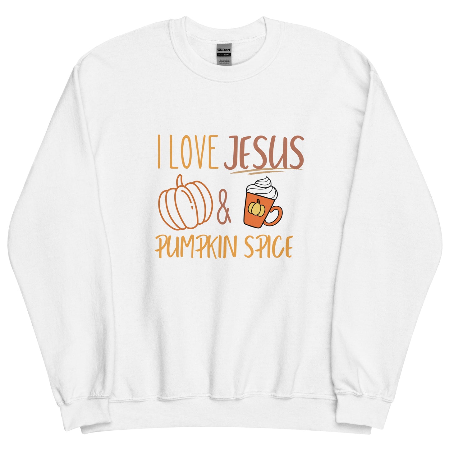 Jesus and Pumpkin Spice - Unisex Sweatshirt