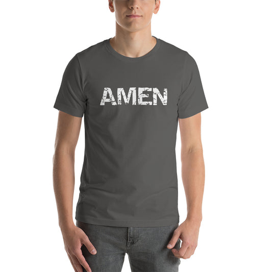 AMEN - NEW - Short-Sleeve Unisex T-Shirt Colors