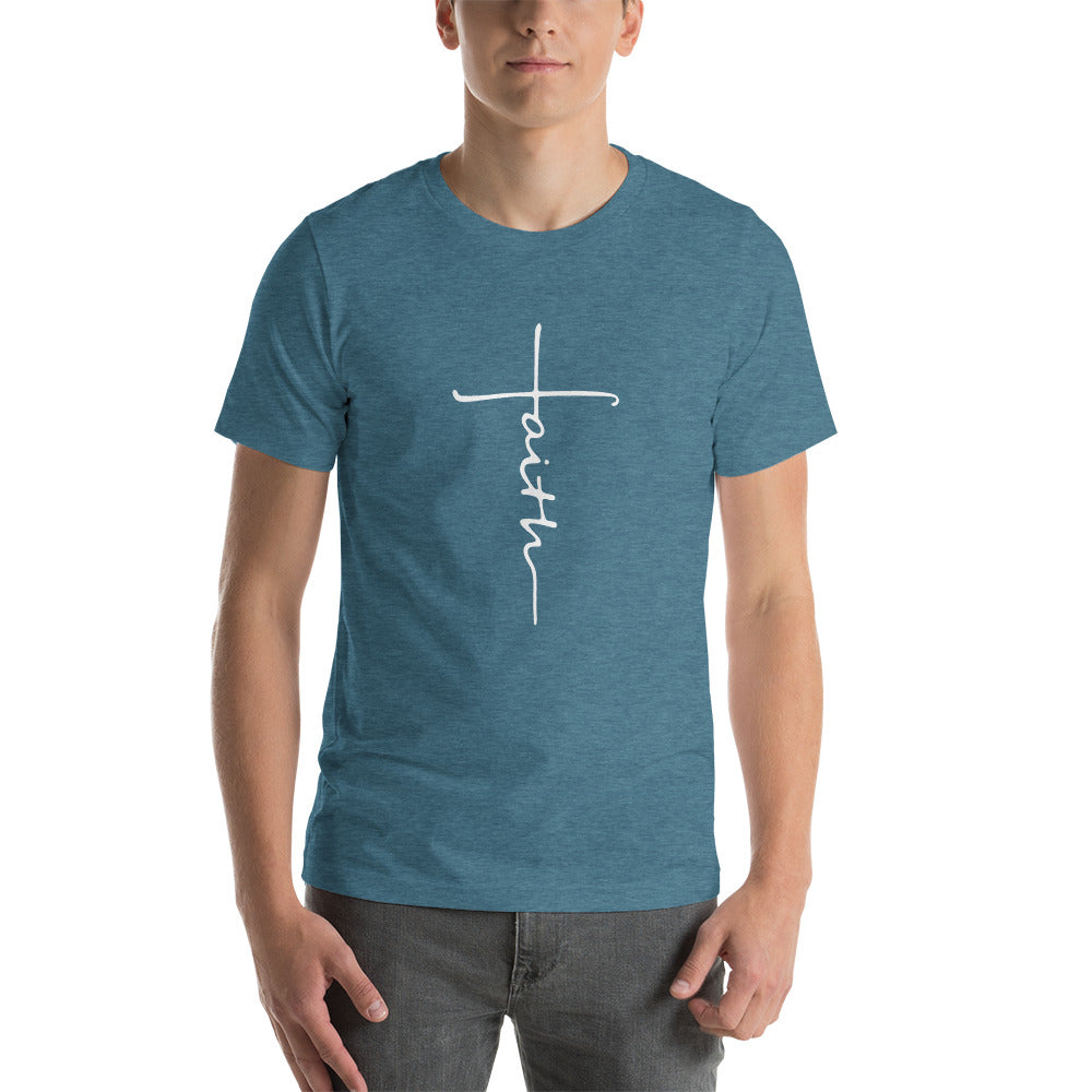 FAITH - Fun Colors - Short-Sleeve Unisex T-Shirt
