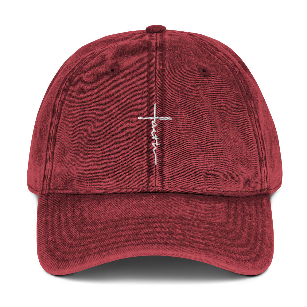 FAITH - Vintage Cotton Twill Cap