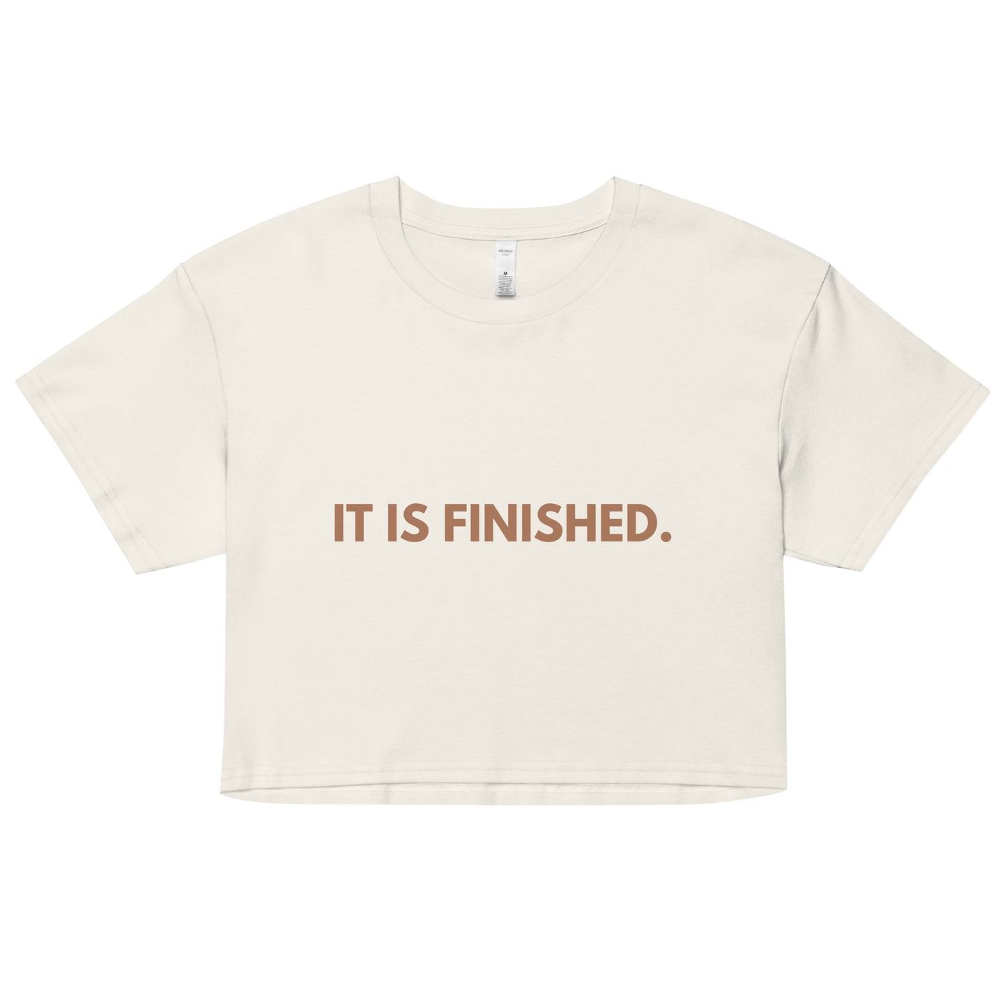 It is Finished - 3 Nails - Women’s crop top