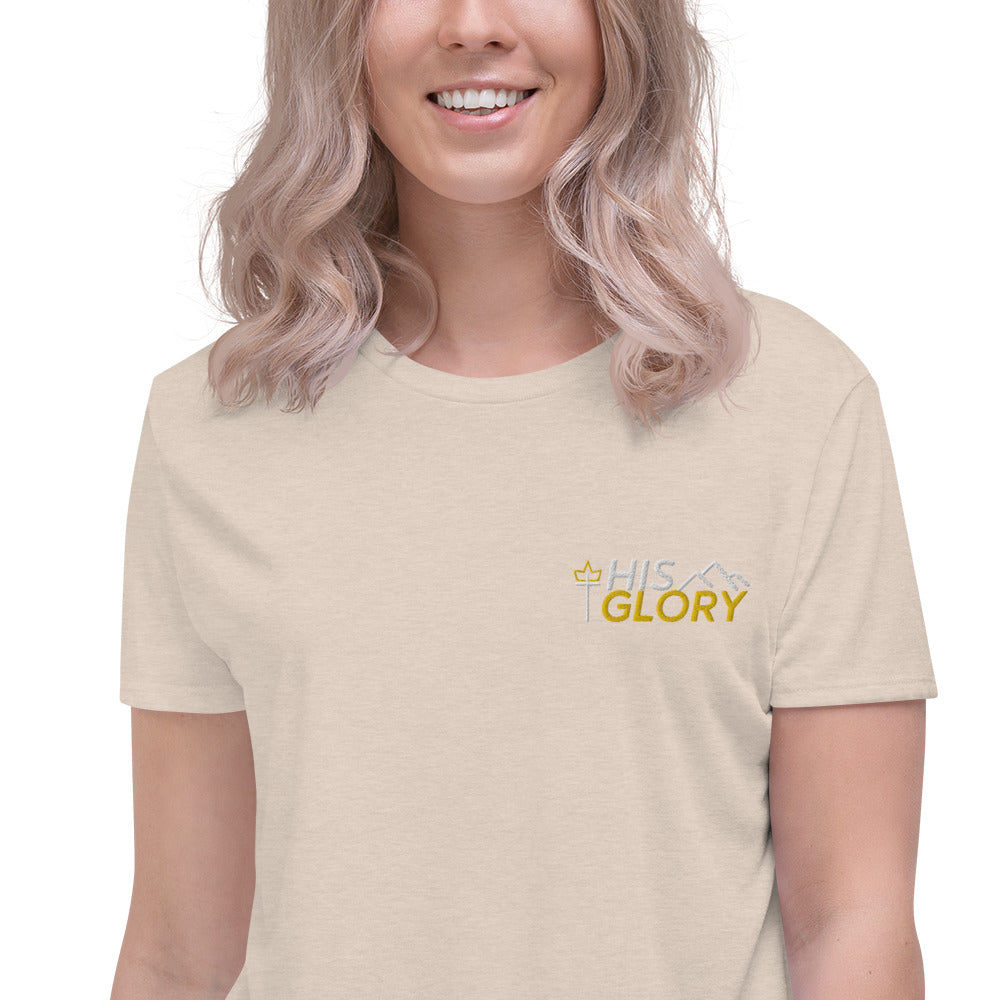 His Glory 3.0 - NEW - Crop Tee