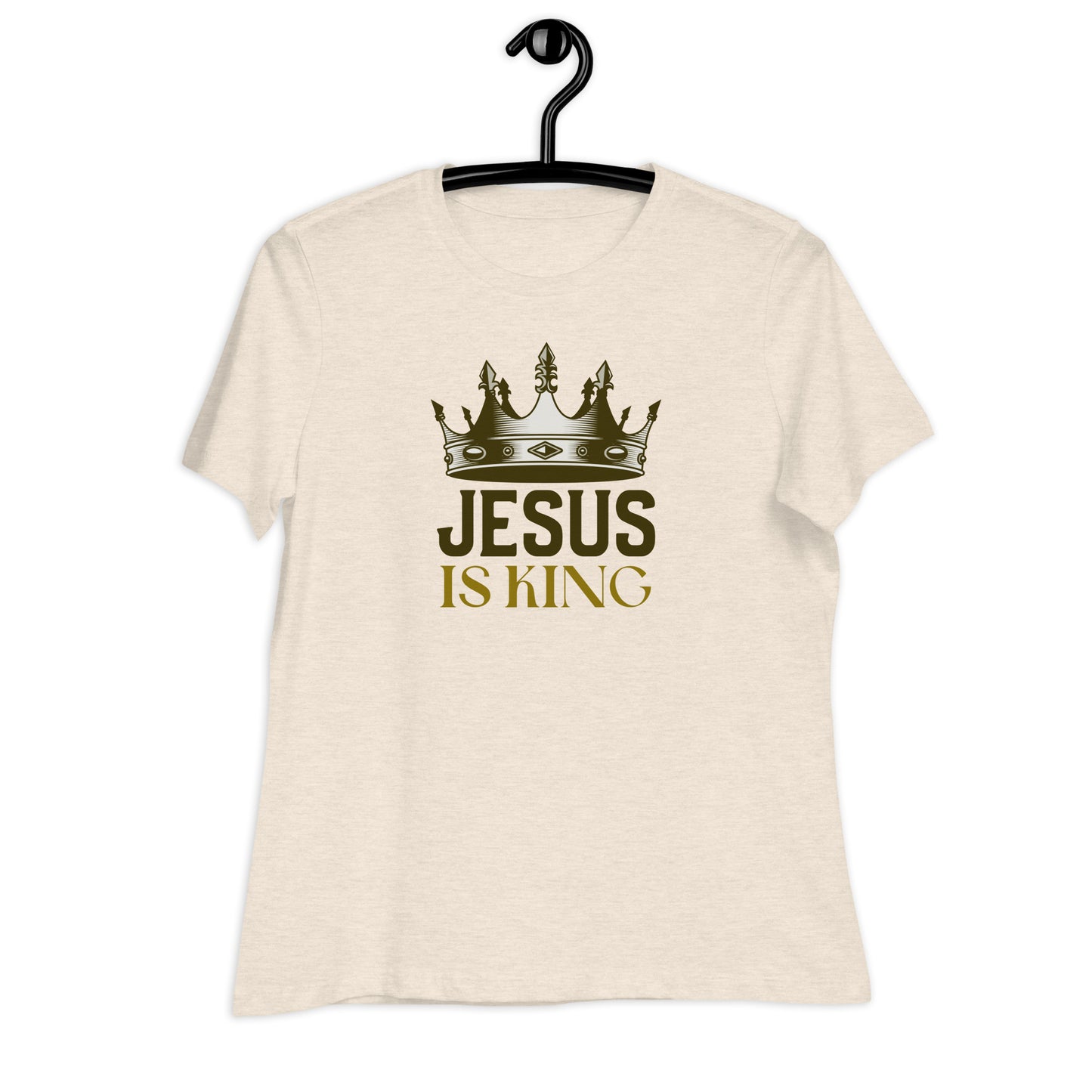 Jesus is KING 2.0 - NEW - Women's Relaxed T-Shirt