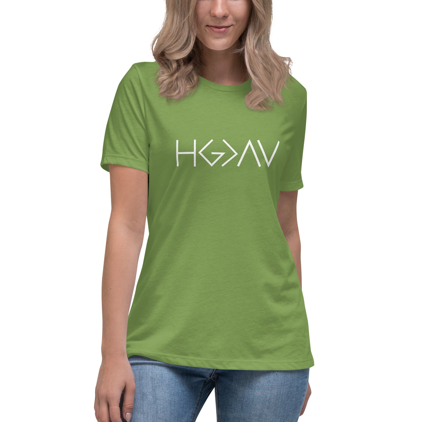 His Glory is Greater than the Highs and the Lows - Women's Relaxed T-Shirt