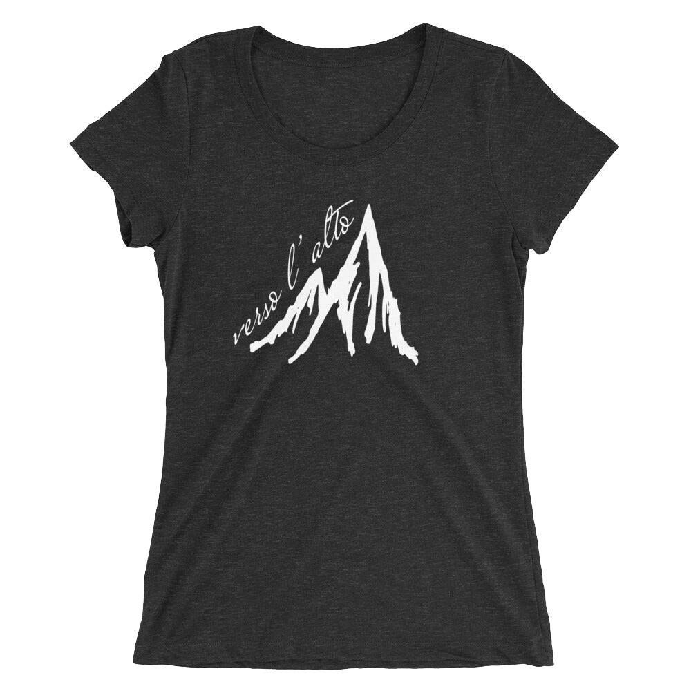 Verso le'alto! - Wht - Ladies' short sleeve t-shirt
