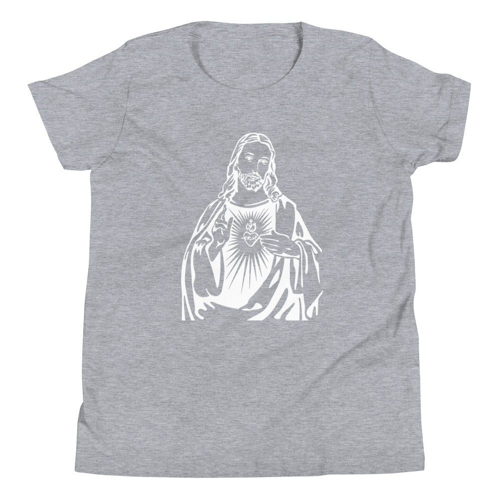 Sacred Heart Jesus - 2.0 - Youth Short Sleeve T-Shirt