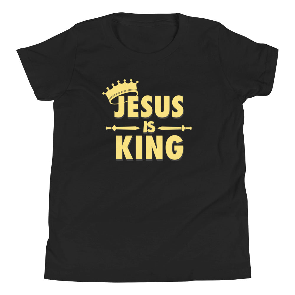 Jesus is King! 2.0 - Youth Short Sleeve T-Shirt