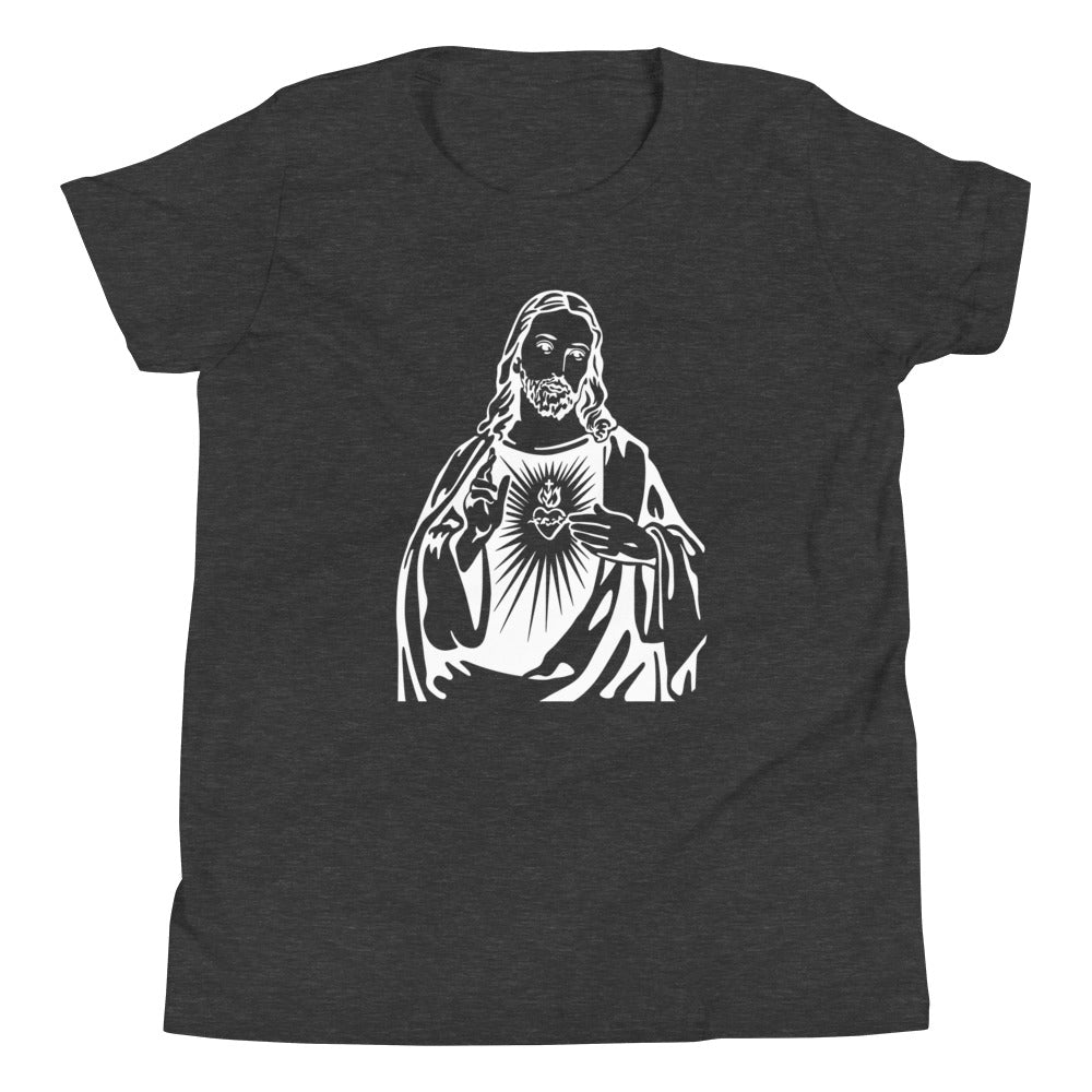 Sacred Heart Jesus - 2.0 - Youth Short Sleeve T-Shirt