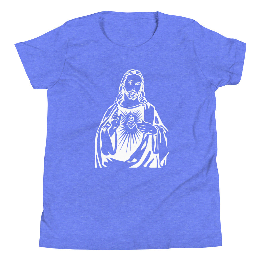Sacred Heart Jesus - 2.0 - Youth Short Sleeve T-Shirt