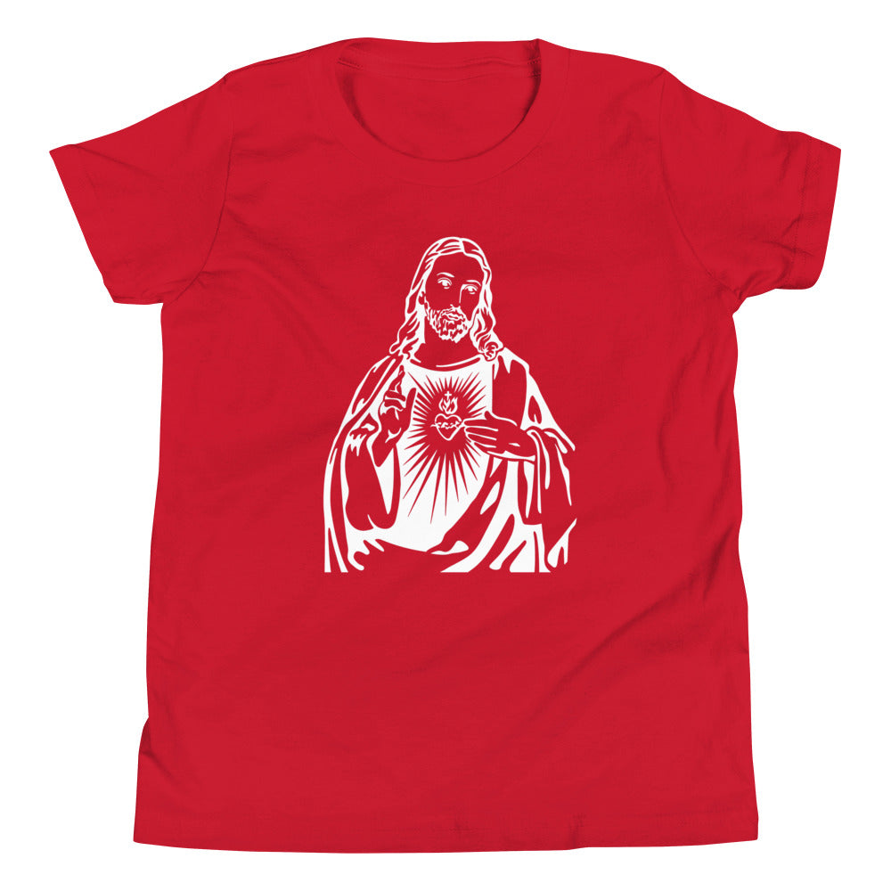 Sacred Heart Jesus - 2.0 - Youth Short Sleeve T-Shirt