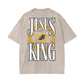 JESUS IS KING - 3.0 - Oversize Snow Washed T-Shirt