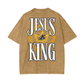 JESUS IS KING - 3.0 - Oversize Snow Washed T-Shirt