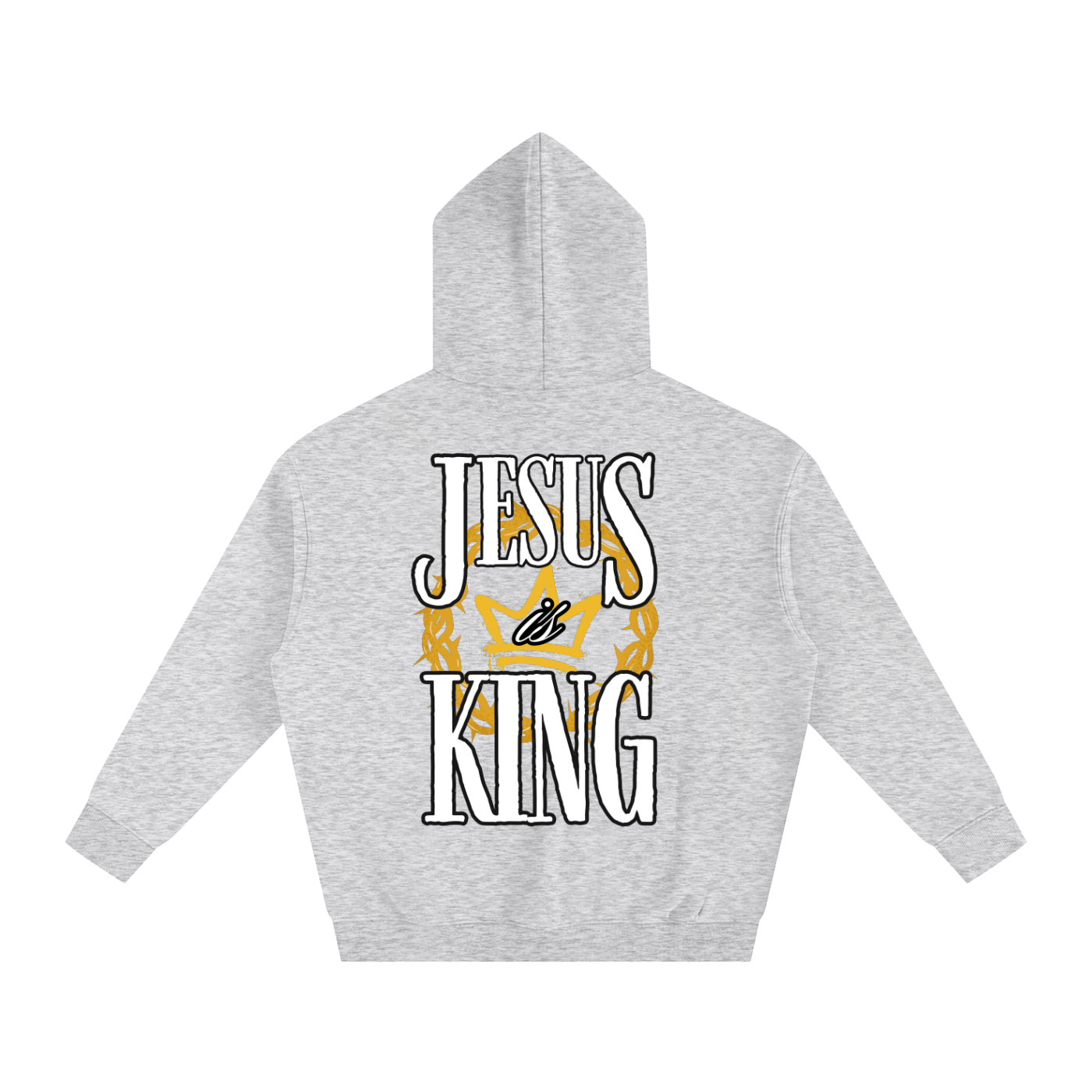 JESUS IS KING - 3.0 - Oversize Fleeced Hoodie