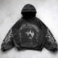 Hooded Printed Hip Hop Y2G Streetwear Sweatshirt