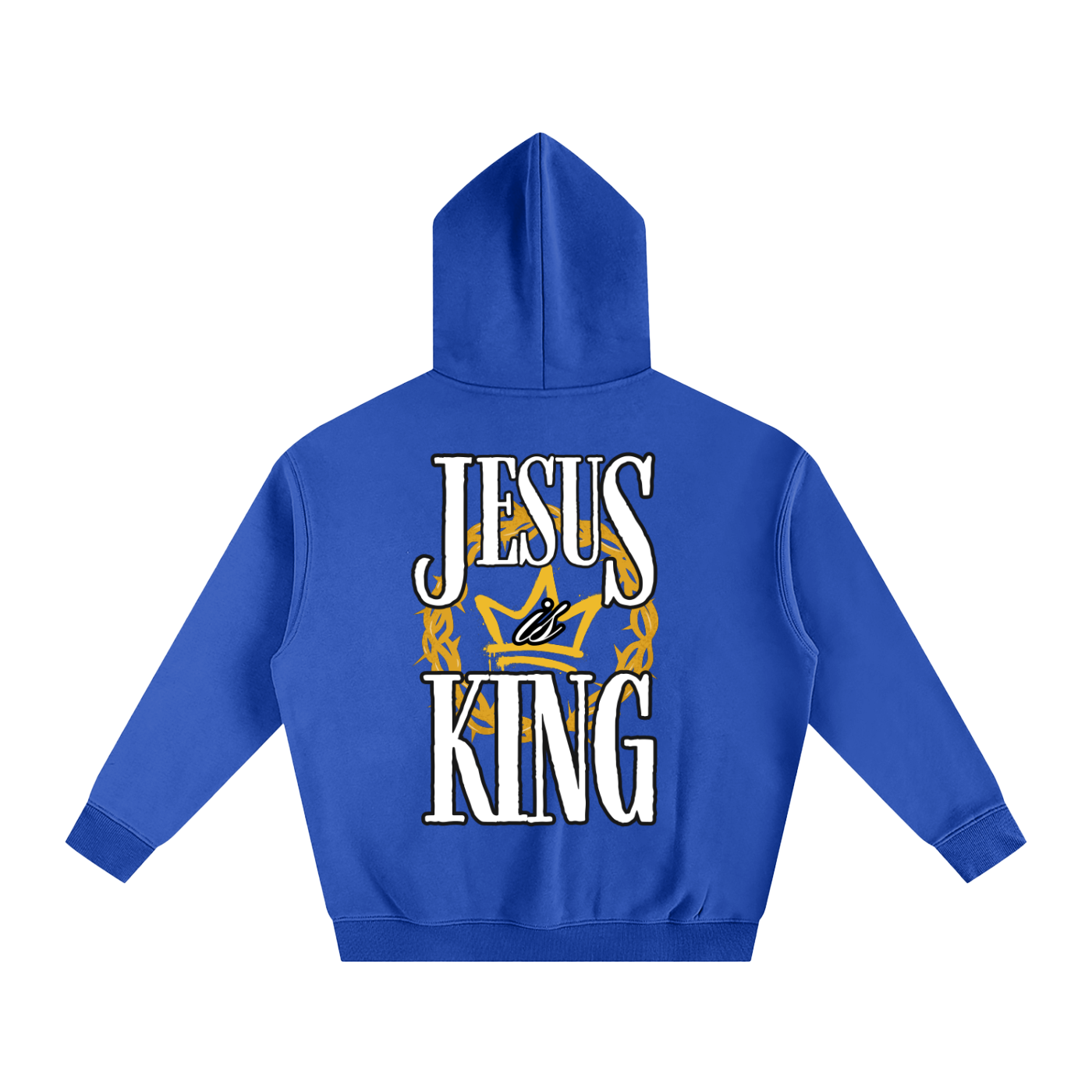 JESUS IS KING - 3.0 - Oversize Fleeced Hoodie