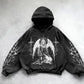Hooded Printed Hip Hop Y2G Streetwear Sweatshirt