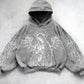 Hooded Printed Hip Hop Y2G Streetwear Sweatshirt
