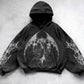 Hooded Printed Hip Hop Y2G Streetwear Sweatshirt