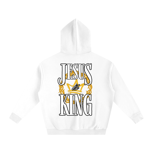 JESUS IS KING - 3.0 - Oversize Fleeced Hoodie