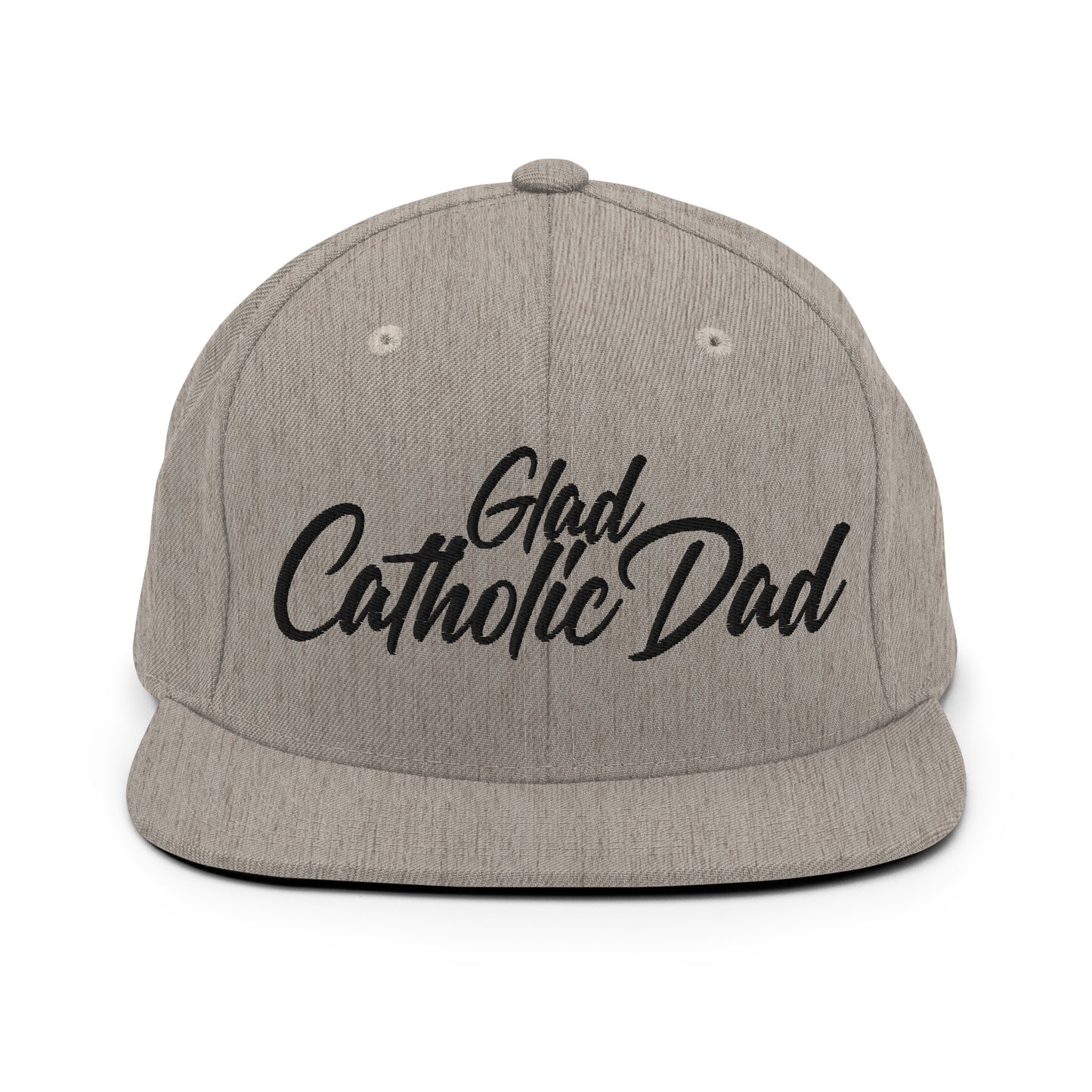 Glad Cathoic Dads - Snapback Hat