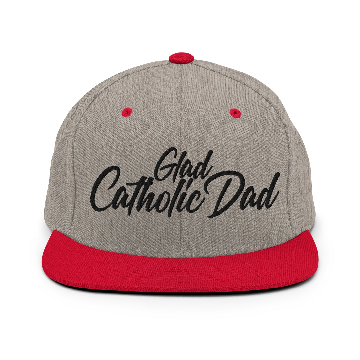 Glad Cathoic Dads - Snapback Hat