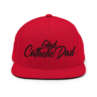 Glad Cathoic Dads - Snapback Hat