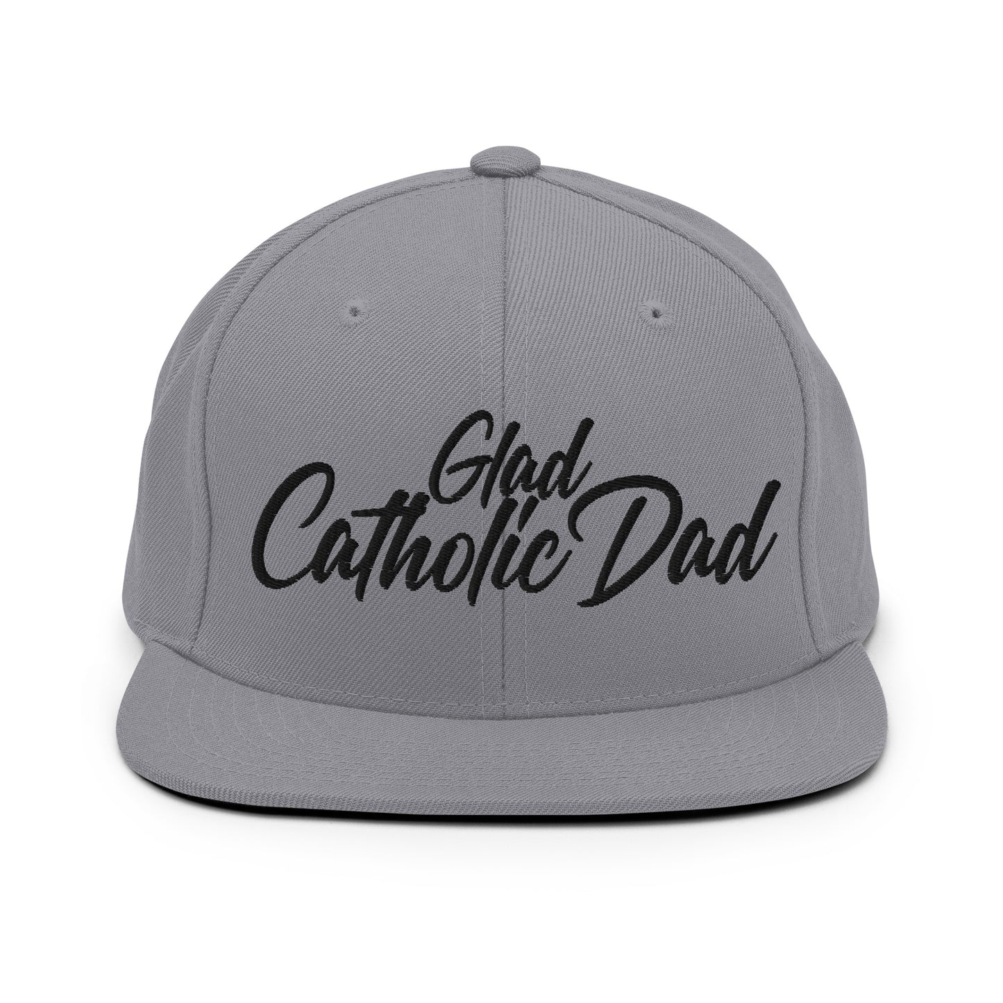 Glad Cathoic Dads - Snapback Hat