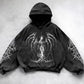 Hooded Printed Hip Hop Y2G Streetwear Sweatshirt