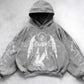 Hooded Printed Hip Hop Y2G Streetwear Sweatshirt