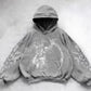 Hooded Printed Hip Hop Y2G Streetwear Sweatshirt