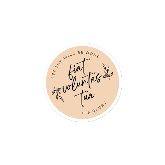 Fiat - Voluntas - Tua - Bubble-free stickers