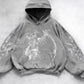 Hooded Printed Hip Hop Y2G Streetwear Sweatshirt
