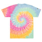 Vibrant Tie Dye Shirt: Embrace the Power of Love: 'God is Love' Design (Oversized)