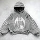 Hooded Printed Hip Hop Y2G Streetwear Sweatshirt