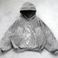 Hooded Printed Hip Hop Y2G Streetwear Sweatshirt