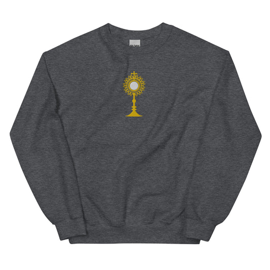 Monstrance (only) - Eucharist - Unisex Sweatshirt