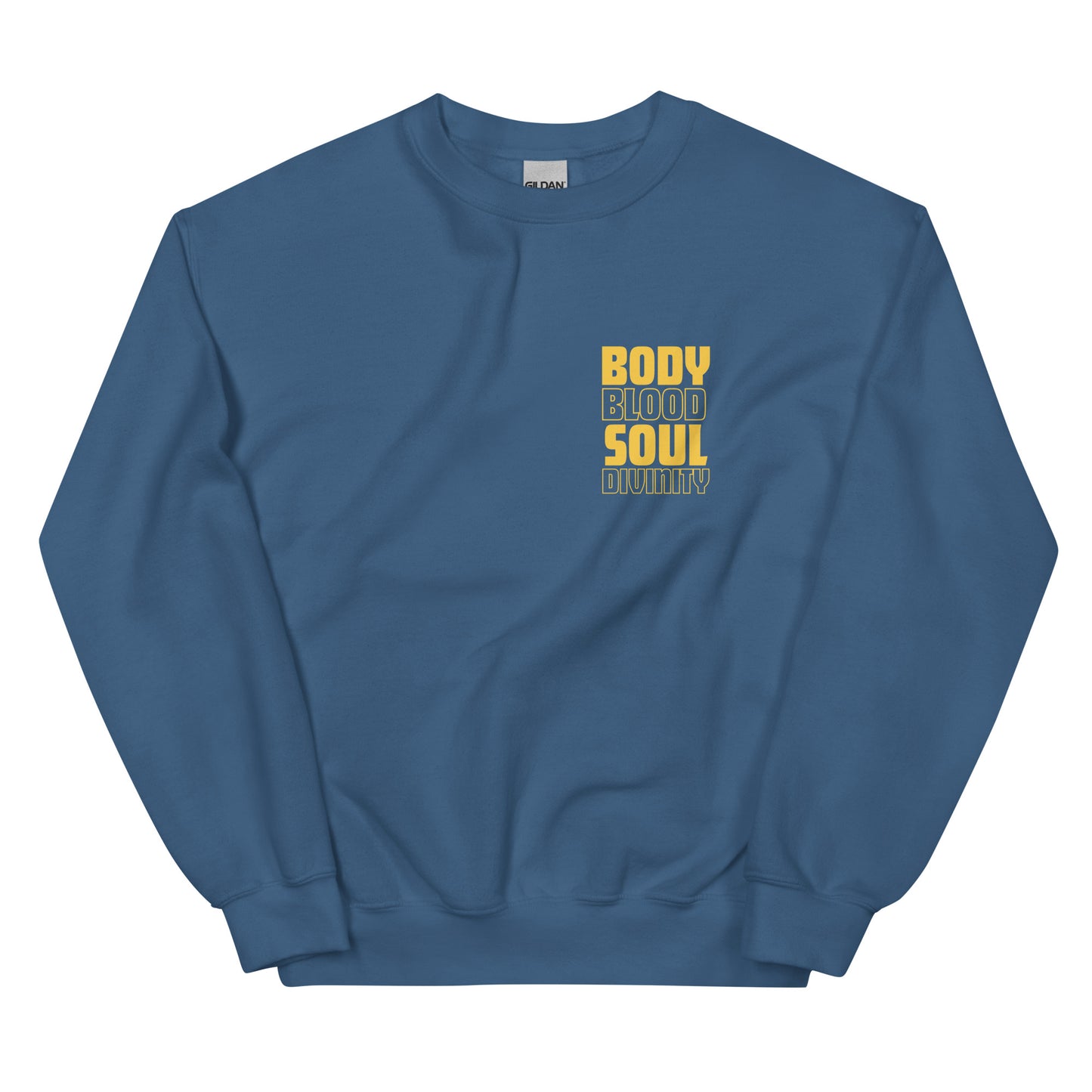 Body, Blood, Soul, Divinity, Unisex Sweatshirt