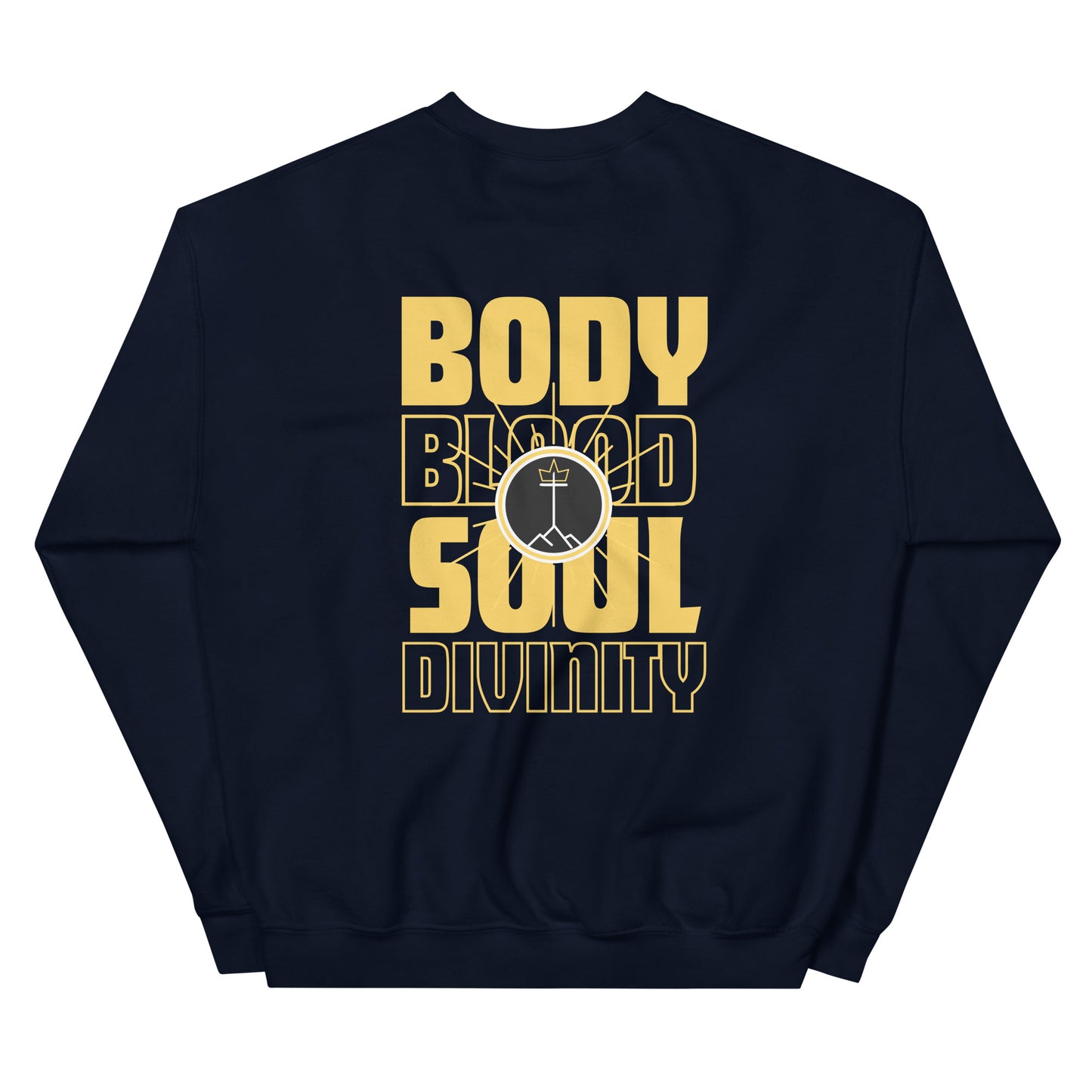 Body, Blood, Soul, Divinity, Unisex Sweatshirt