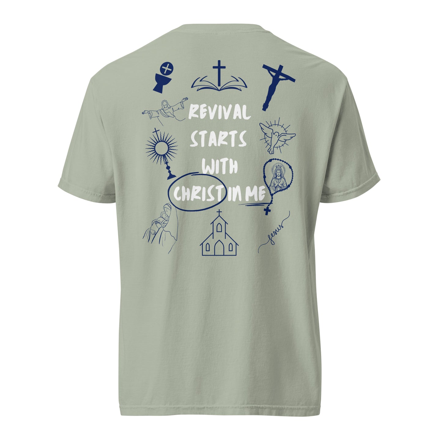 REVIVAL - Christ in Me - heavyweight t-shirt (unisex)