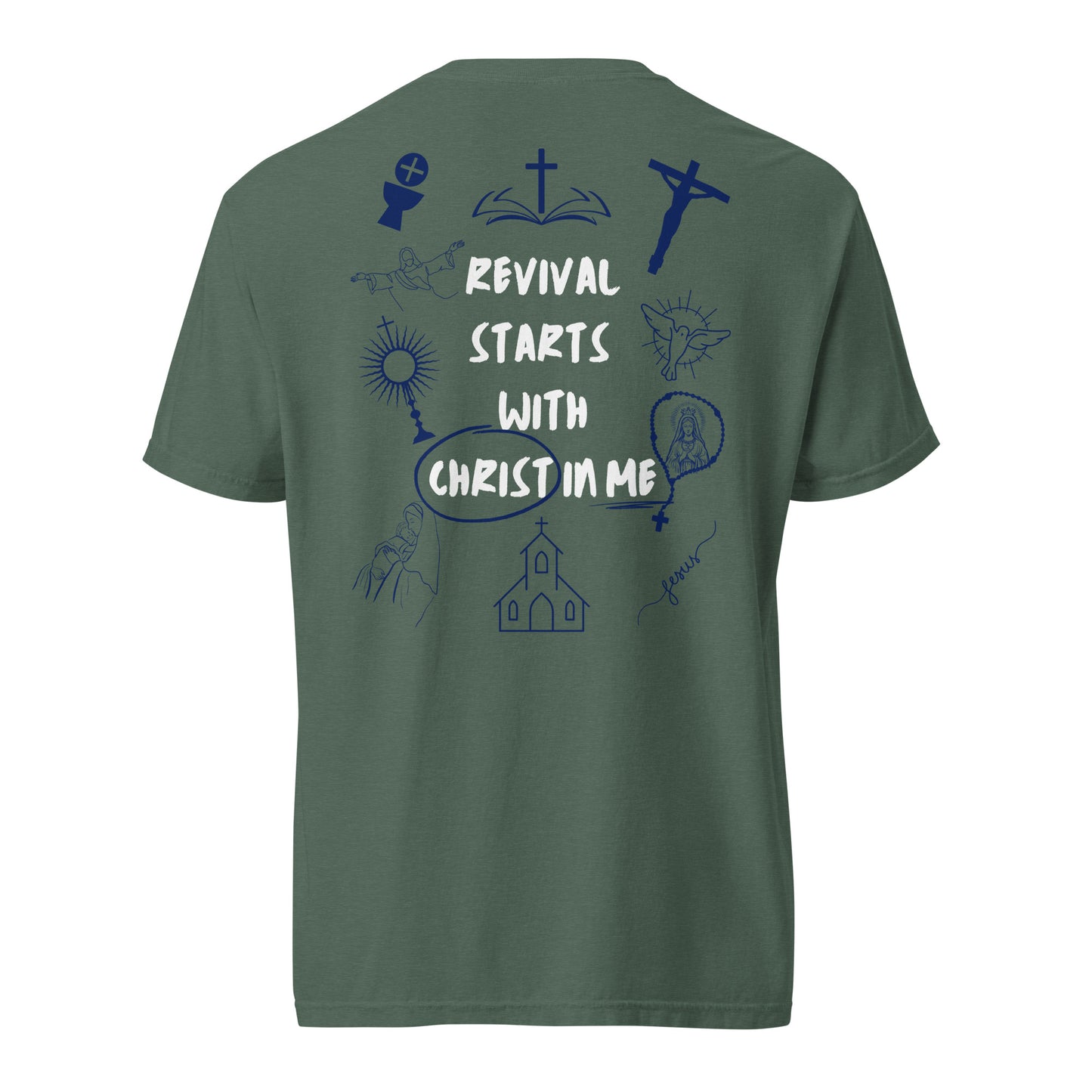 REVIVAL - Christ in Me - heavyweight t-shirt (unisex)