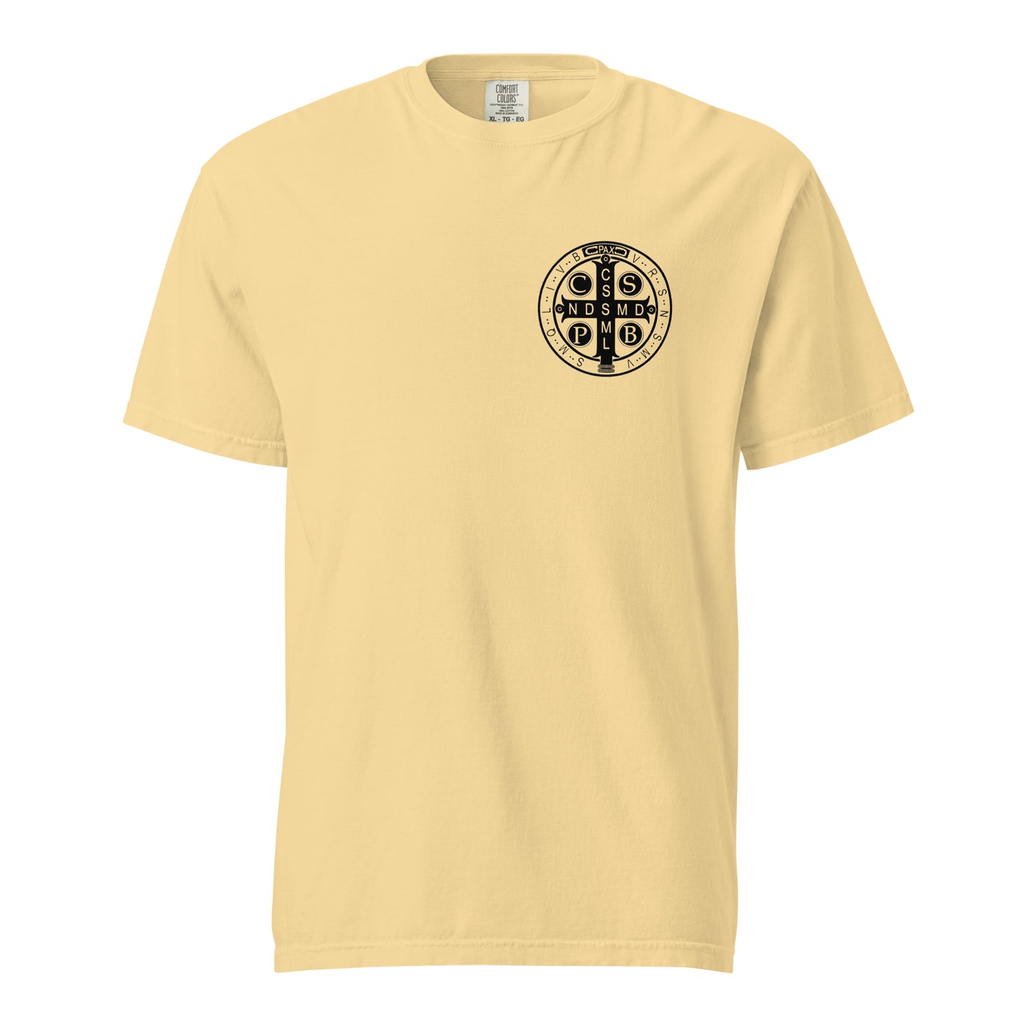 Benedictine Cross - Unisex garment-dyed heavyweight t-shirt