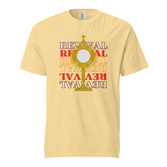 REVIVAL - Eucharistic Congress - 2024 - heavyweight t-shirt
