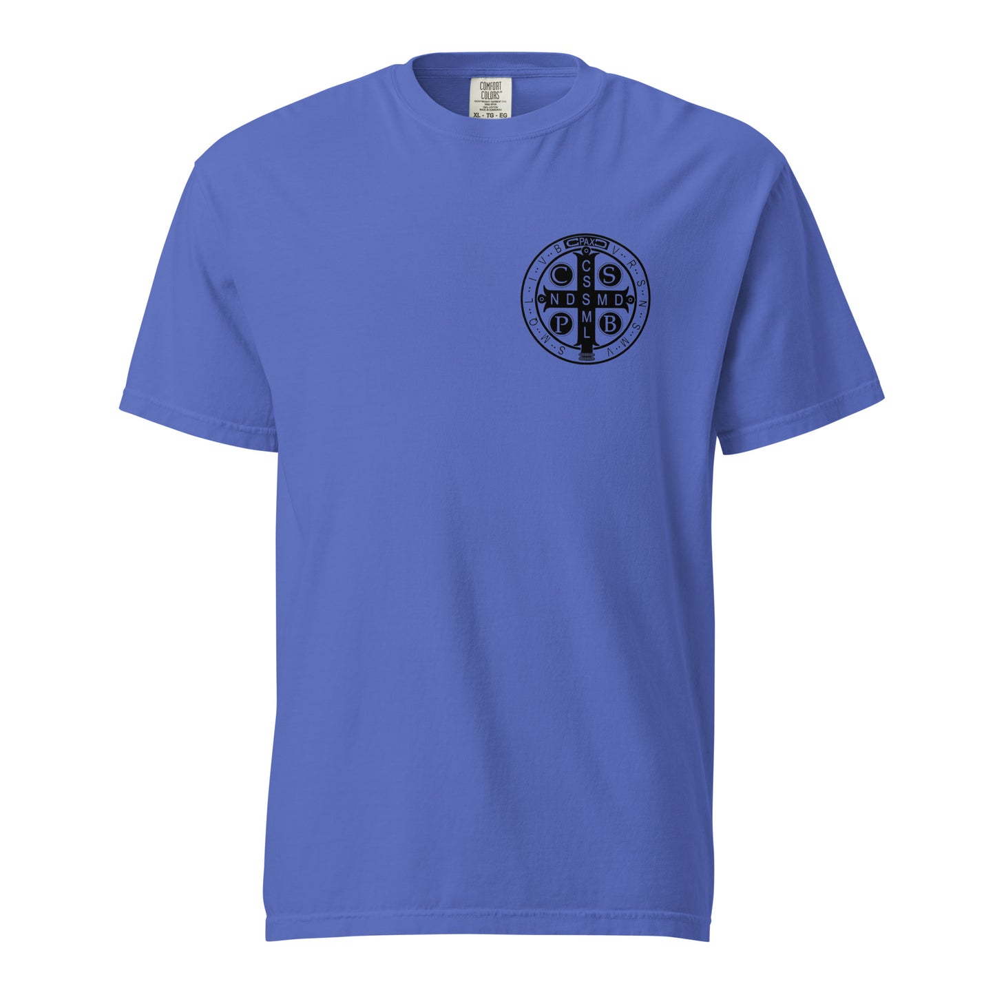 Benedictine Cross - Unisex garment-dyed heavyweight t-shirt