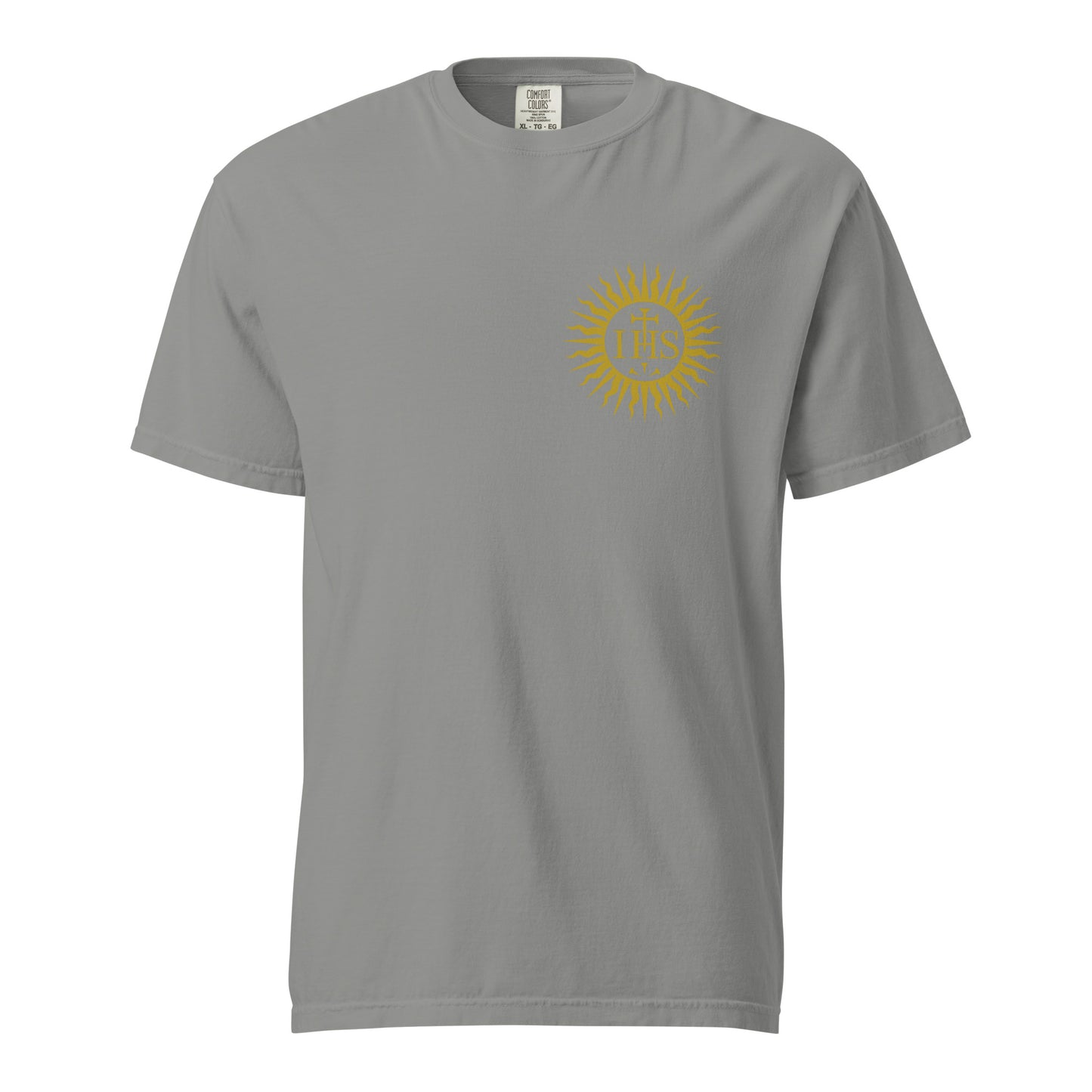 IHS - Jesus - Unisex garment-dyed heavyweight t-shirt