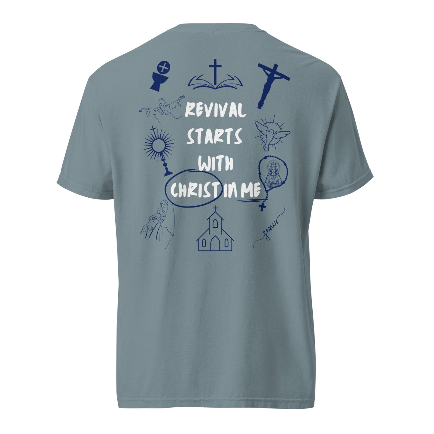 REVIVAL - Christ in Me - heavyweight t-shirt (unisex)